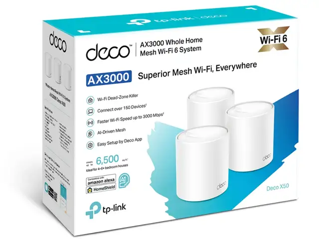 Роутер TP-Link Deco X50 3-Pack, Душанбе
