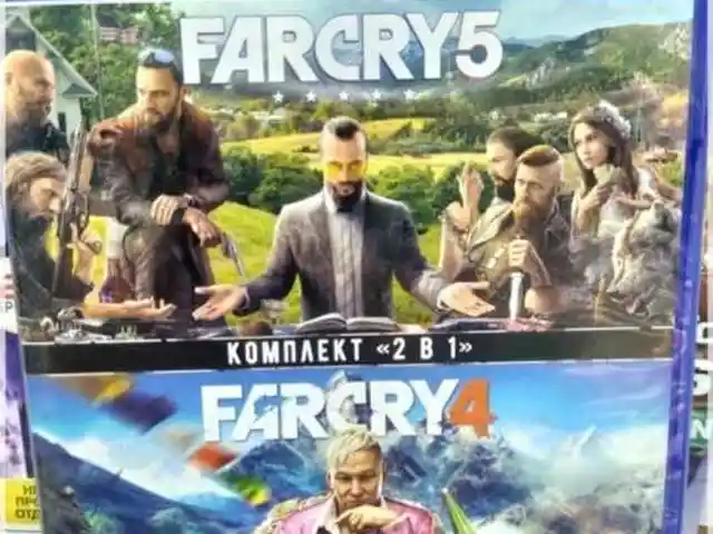 Игра Farcry 4 Farcry 5 2in1 русская версия PlayStation 4 PlayStation 5, Душанбе
