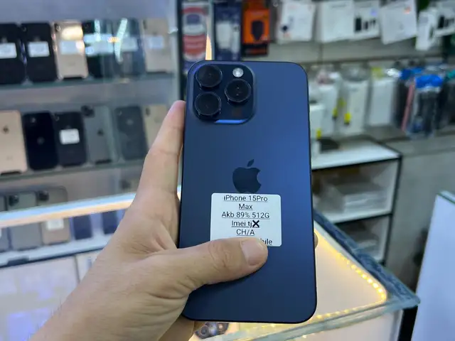 Apple iPhone 15 Pro Max, 512 gb, Blue Titanium, Душанбе