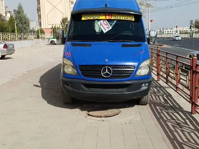 Микроавтобус Mercedes-Benz Sprinter W906, 2008, Душанбе