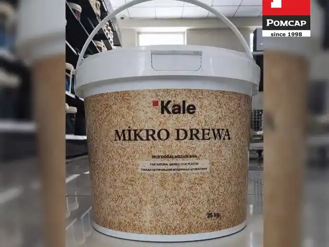 Декоративная мраморная крошка Kale Mikro Drewa, Душанбе