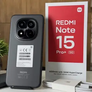 Xiaomi Redmi Note 15 pro + 5G 12+6/512Gb 6500мач Global, Душанбе