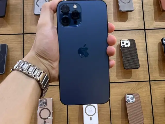 Apple iPhone 12 Pro Max, 128 gb, Pacific Blue, Хуҷанд