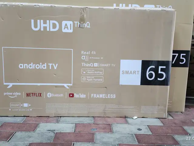 Телевизор 65 android smart, Душанбе