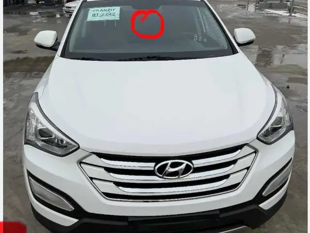 Лобовое стекло от Hyundai Santafe 2014, Душанбе
