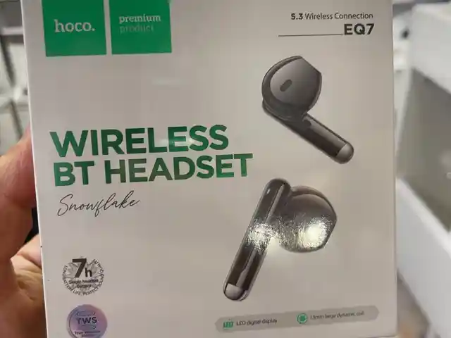Беспроводные bluetooth наушники Hoco EQ7 Lingyue True, Душанбе