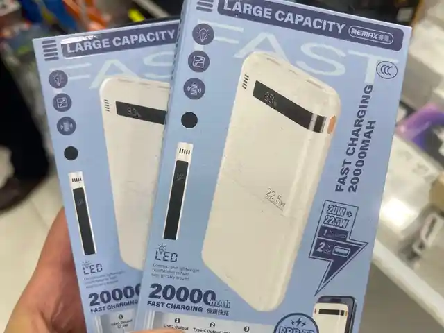Внешний аккумулятор Powerbank Remax Flinc RPP-72, 20000мАч, 2хUSB 2.1А, Li-Pol, Душанбе