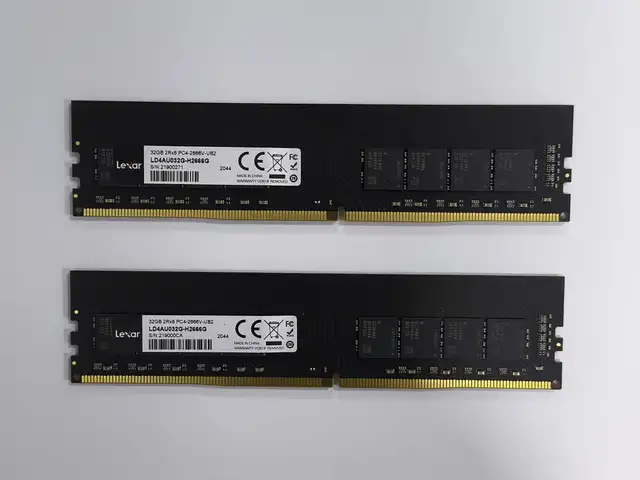 Оперативная память Lexar DDR4 2666MHz 64GB 2x32GB, Душанбе