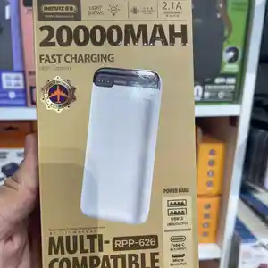 Внешний аккумулятор Remax RPP 626 20000mAh, Душанбе