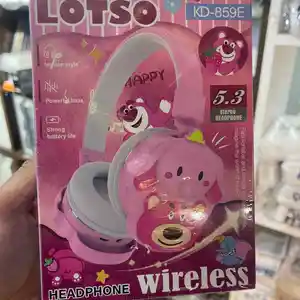 Беспроводные наушники Lotso Wireless KD 859E, Душанбе