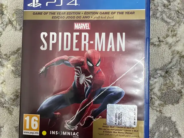 Игра Spider man на PS4, Душанбе