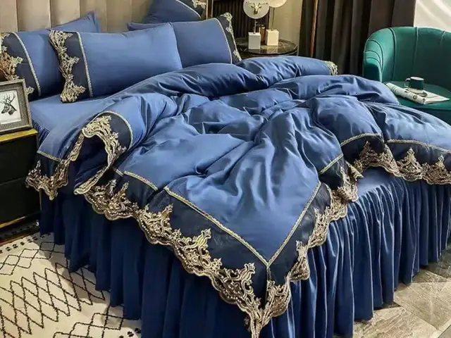 Нежное королевское постельное бельё хб, Худжанд