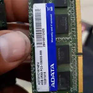 Оперативная память от ноутбука 4gb, Душанбе