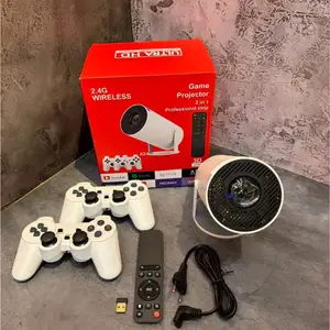 Смарт проэктор с играми M300 MAX и с двумя джойстиком, Душанбе