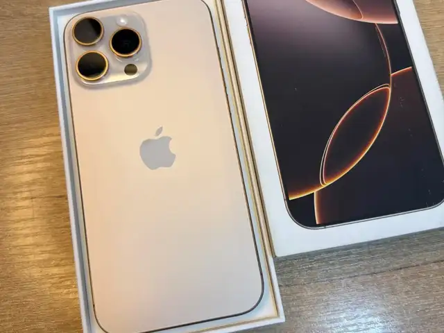 Apple iPhone 16 Pro Max, 256 gb, Desert Titanium, Бохтар (Курган-Тюбе)