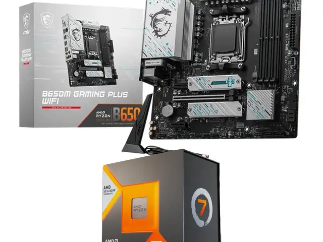 Комплект MSI b650m gaming plus wifi и Ryzen 7 7800X3D ОЕМ на заказ, Душанбе