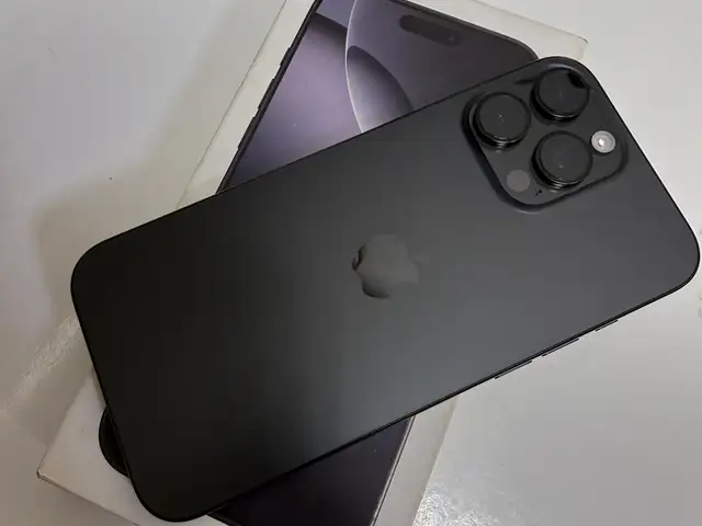 Apple iPhone 16 Pro Max, 256 gb, Black Titanium, Худжанд
