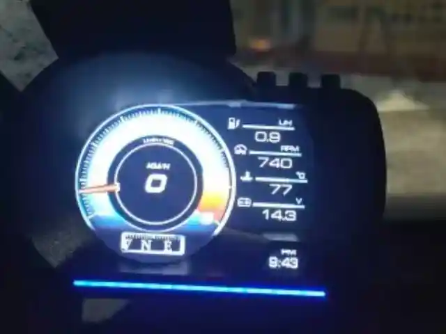 Проекционный дисплей P6 HUDс подключением через OBD2, Худжанд