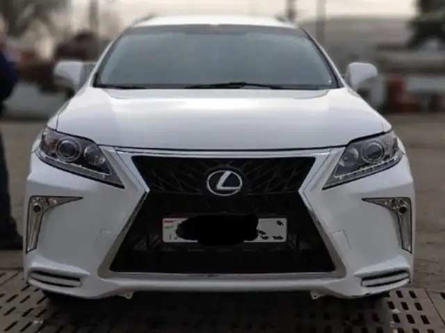 Бампер в сборе для Lexus RX 2010-2015 в стиле LX570, Душанбе