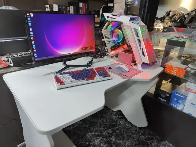 Игровой Персональный Компьютер Asus ROg White Core i5 VGA 6GB для CS-GO, Душанбе