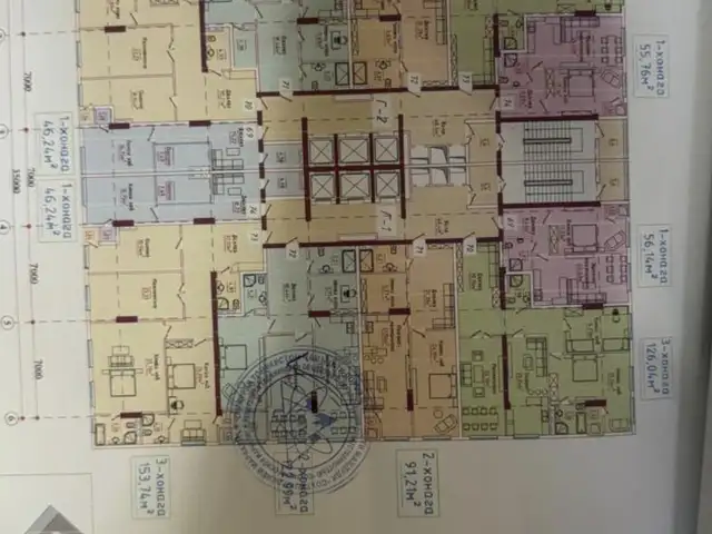 2-комн. квартира, 21 этаж, 123 м², 82мкр, Душанбе