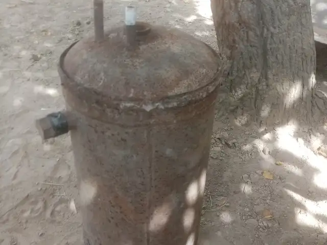Самодельный водонагреватель, Бохтар (Курган-Тюбе)