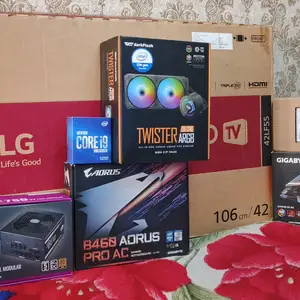 Игровой компьютер LG 42/Intel Core i9 10850K/32Gb/RTX 3060 Ti 8Gb 256 bit, Душанбе