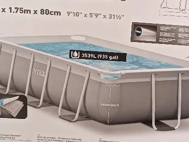 Бассейн каркасный 3.00 м ба 1.75м ба 80м, Душанбе