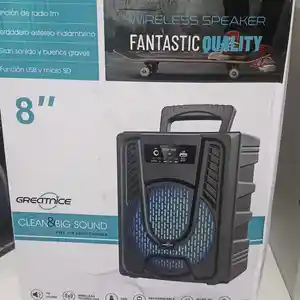 GTS беспроводной портативный открытый dj партии BT колонки с наушники-вкладыши T, Душанбе