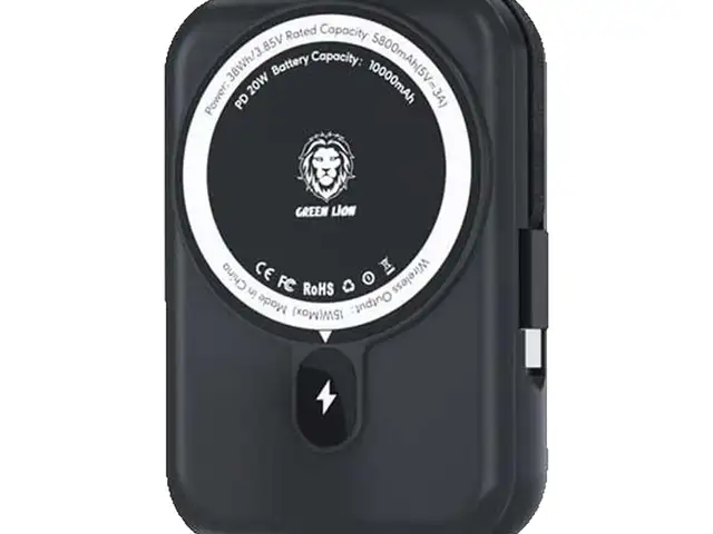 Повербанк Green Monaco Magsafe 20000mAh черный, Душанбе