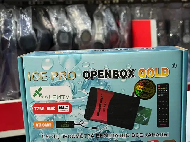Ресирвер для спутниковой антенны Openbox Gold alem tv H.265, Душанбе