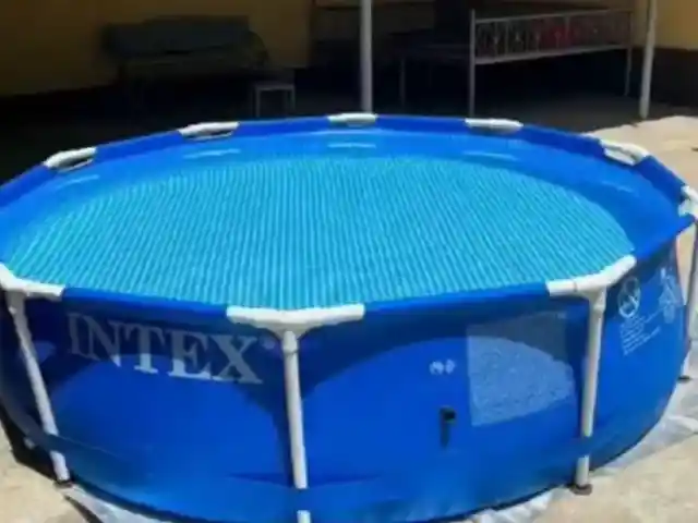 Овальный каркасный бассейн intex, Худжанд
