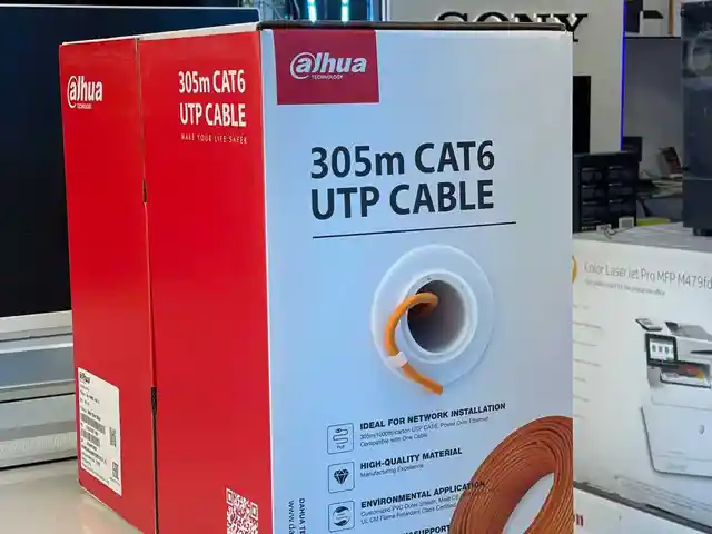 Сетевой Кабель Dahua DH-PFM9221-6UN-C-V2 UTP CAT6 305m, Худжанд