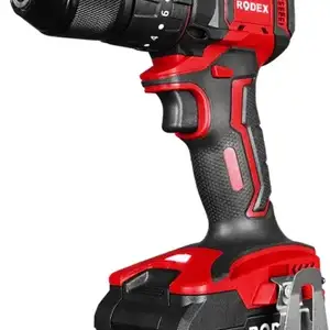 Аккумуляторная дрель-шуруповерт Rodex RDX3404, красный, Душанбе