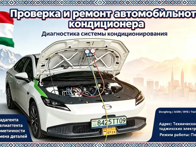 Официальная служба ремонта автомобилей Dongfeng New Energy Vehicle, Душанбе - 9