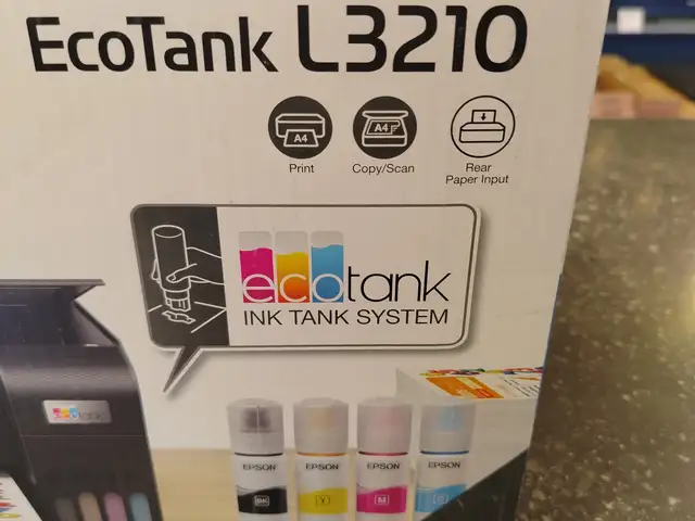 Принтер Epson ecotank L3210/Colors 4 /scan, print, copy, Душанбе - 3