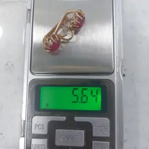 Серьги 583проба,5.64грам, Бохтар (Курғон-Теппа)
