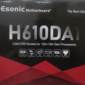 Материнская плата Esonic H610DA1 LGA1700 Socket for 12th/13th Gen Processors, Душанбе