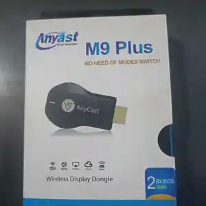 Медиаплеер AnyCast M9 Plus Hdmi Wi-Fi адаптер, Душанбе