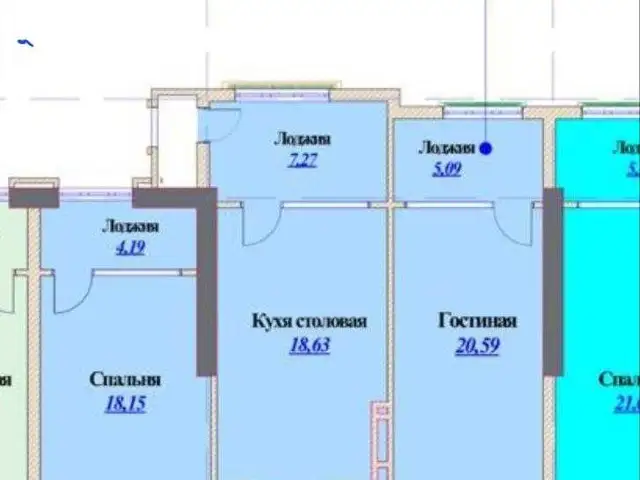 2-комн. квартира, 13 этаж, 97 м², Шохмансур Садбарг, Душанбе