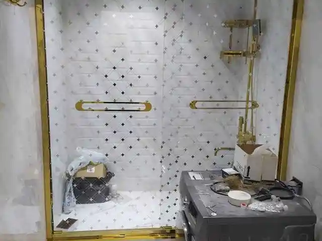 Перегородка для ванной комнаты, Душанбе