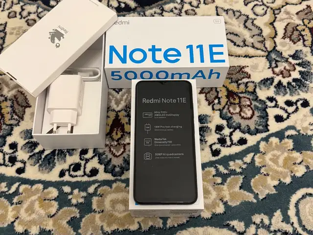 Xiaomi Redmi Note 11E 6/128Gb Black, Душанбе