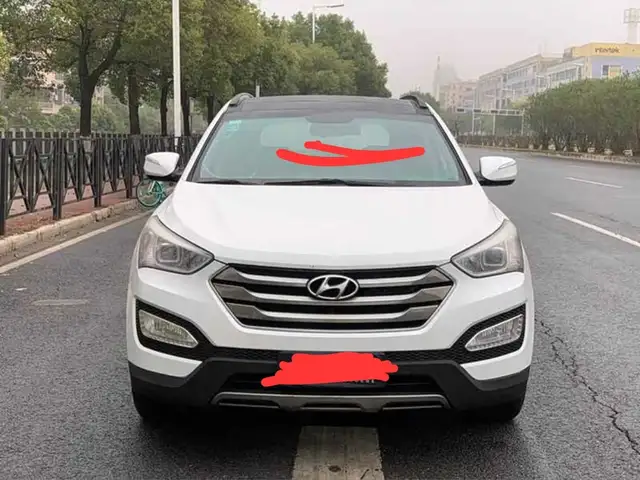 Лобовое стекло от Hyundai Santafe 2014, Душанбе