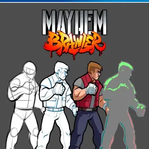 Игра Mayhem Brawler для PS5 // 10.01-12.70 //, Душанбе
