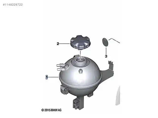 Бачок расширительный Bmw G12 G11 G30, Худжанд