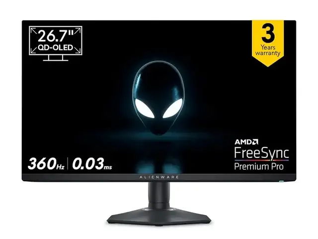 Монитор Dell Alienware 27 360Hz QD-OLED Gaming Monitor AW2725DF, Душанбе