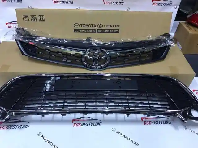 Решётка и облицовка Exclusive Toyota Camry 5 2015-2017, Душанбе
