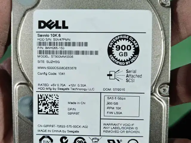 Жесткий диск Dell 900GB 2.5 SAS, Душанбе