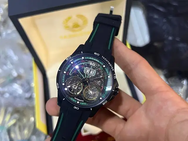 Часы Ailang Skeleton Double Flywheel Automatic, Душанбе