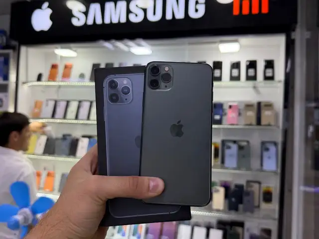 Apple iPhone 11 Pro Max, 256 gb, Midnight Green, Душанбе